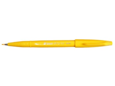 pentel Fasermaler Brush Sign Gelb, 1