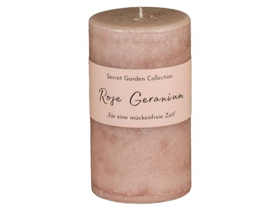 Schulthess Kerzen, Schulthess Kerzen Schulthess Kerzen, Schulthess Kerzen Anti-Mücken-Kerze Secret Garden Rose Geranium 12 cm