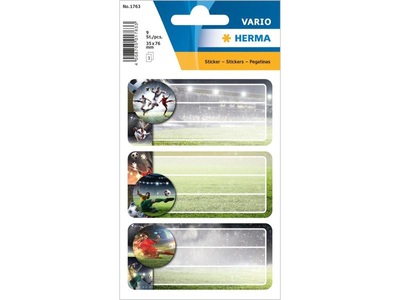 HERMA, HERMA Schuletiketten Fussball, Produkttyp, HERMA Schuletiketten 1763 Fussball