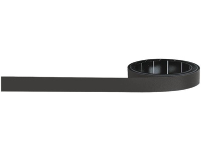 magnetoplan, Magnetoplan Magnetband 10 mm x 1 m, Magnetop Magnetoflexband, schwarz, 10mm x 1m, 1261012