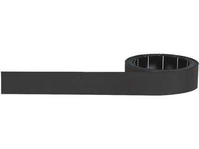 magnetoplan, Magnetoplan Magnetband 1.5 cm x 1 m, Magnetop Magnetoflexband, schwarz, 15mm x 1m, 1261512