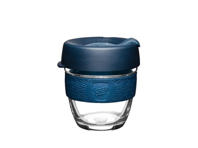 KeepCup, KeepCup Thermobecher S Glas/Silikon, 227, KeepCup Coffee-to-go-Becher »Brew XS«, (1 tlg.)