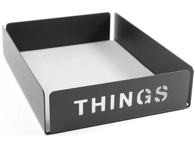 Trendform, Trendform Ablagekorb THINGS Schwarz, 1, XXXLutz Universalablage 14/4/18 cm , Gk3313 , Schwarz , Metall , 14x4x18 cm , 009137030801