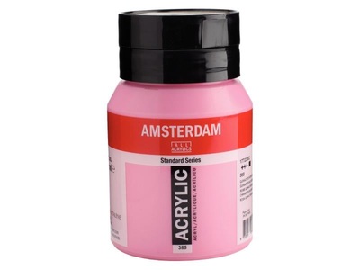 Amsterdam, Amsterdam Acrylfarbe Standard, Talens Acrylfarbe Amsterdam, chinacridonrosa hell, 17723852, (500ml)