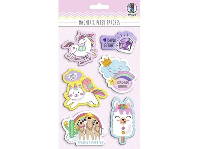 Ursus, URSUS Haftmagnet Paper Patches Magic, URSUS Dekorationsartikel Magnetic Paper Patches Magic