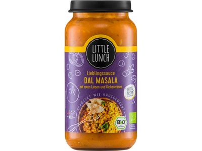 Little Lunch, Little Lunch Little Lunch Warme Saucen Bio, LITTLE LUNCH Lieblingssauce Dal Masala (250g)