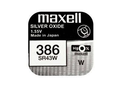 Maxell Europe LTD., Maxell Europe LTD. Maxell Europe LTD, Maxell Europe LTD. Knopfzelle SR43W 10 Stück