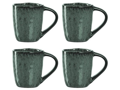 LEONARDO, Leonardo Espressotasse Matera 90 ml, 4, Espressotasse Matera keramik grün / Steingut - 90 ml - Leonardo grün en keramik