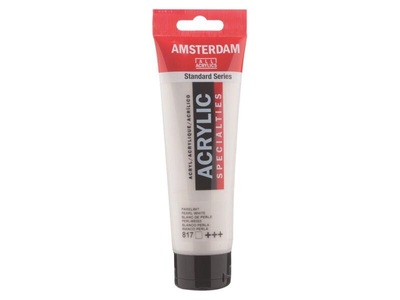Amsterdam, Amsterdam Acrylfarbe Standard, Talens Acrylfarbe Amsterdam, perlweiss, 17098172, (120ml)