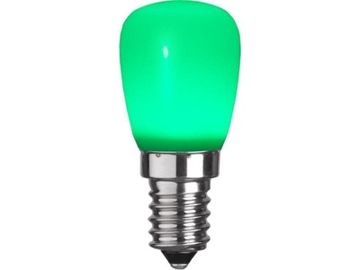 Star Trading, Star Trading Star Trading Lampe Outdoor, LED-Lampe E14 ST26 aus Kunststoff, grün
