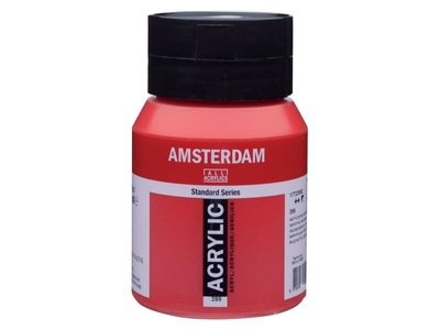 Amsterdam, Amsterdam Acrylfarbe Standard, Talens Acrylfarbe Amsterdam, naphtholrot dunkel, 17723992, (500ml)