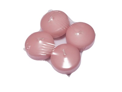 Herzog Kerzen AG, Herzog Kerzen AG Herzog Kerzen AG Schwimmkerze, Herzog Kerzen AG Schwimmkerze Ø 5 cm Linsen, Rosa