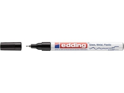 undefined, EDDING Paintmarker 780 0,8mm 780-1 CRE schwarz, Edding 780, Paintmarker, 0,8mm, schwarz, 780-001