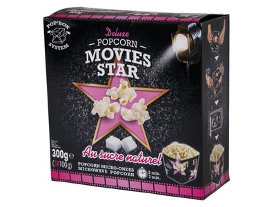 Movies Star, Movies Star Movies Star Mikrowellen Popcorn, 