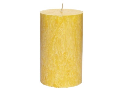 Herzog Kerzen AG, Herzog Kerzen AG Herzog Kerzen AG Stumpenkerze, Herzog Kerzen AG Stumpenkerze Kristallo Alto 10 cm Gelb