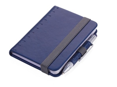 Troika®, Troika Notizbuch LILIPAD+LILIPUT A7, Troika Notizbuch LILIPAD+LILIPUT A7, Blanko, Dunkelblau