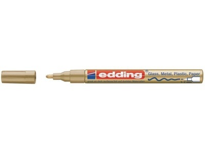 undefined, EDDING Paintmarker 751 CREA 1-2mm 751-53 CR gold, Edding 751, Paintmarker, 1-2mm, gold, 751-53