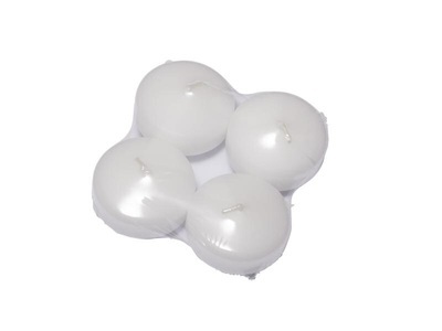 Herzog Kerzen AG, Herzog Kerzen AG Herzog Kerzen AG Schwimmkerze, Herzog Kerzen AG Schwimmkerze Ø 5 cm Linsen, Weiss