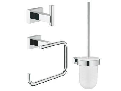 Grohe, GROHE Bad-Accessoire Set WC Essentials Cube 3in1, GROHE Bad-Accessoire Set WC Essentials Cube 3in1