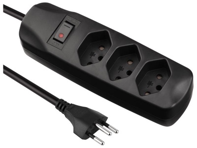 FURBER.power, FURBER.power Steckdosenleiste, FURBER.power Steckdosenleiste 3x T13 mit Schalter
