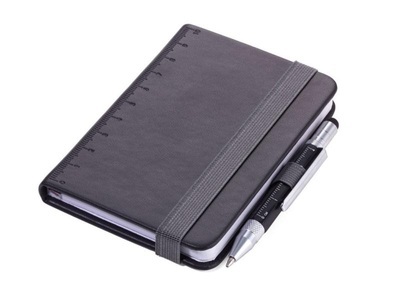 Troika®, Troika Notizbuch LILIPAD+LILIPUT A7, Troika Notizbuch LILIPAD+LILIPUT A7, Blanko, Schwarz