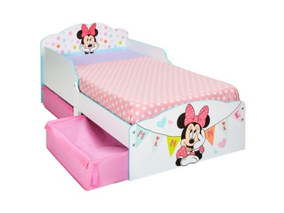Worlds Apart, Worlds Apart Worlds Apart Kinderbett Minnie, Disney Bett «Minnie», 70 x 140 cm