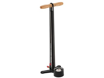 Lezyne, Lezyne Steel Floor Drive Fahrradpumpe, Lezyne Steel Floor Drive - Fahrradpumpe Gloss Black One Size