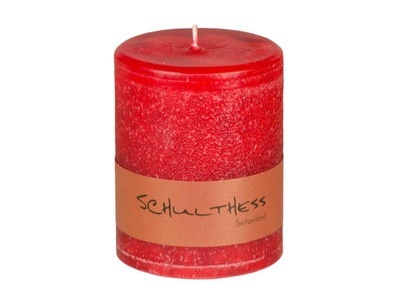 Schulthess Kerzen, Schulthess Kerzen Schulthess Kerzen Kerze, Schulthess Kerzen Kerze Ø 7 cm Scharlachrot