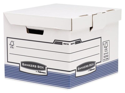 Fellowes, Fellowes Archivschachtel Bankers Box 31, Fellowes Archivschachtel Bankers Box 31 x 37.7 x 39.5 cm 10 Stück