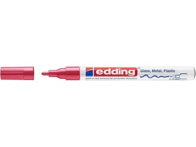 undefined, EDDING Paintmarker 751 CREA 1-2mm 751-2 CRE rot, Edding 751, Paintmarker, 1-2mm, rot, 751-002 CREA