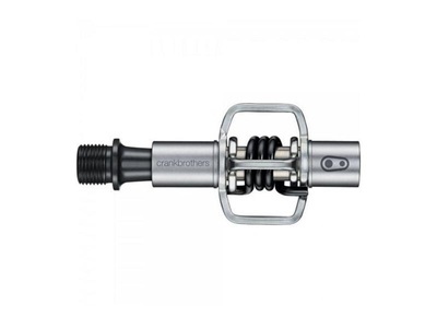 crankbrothers, Crankbrothers Eggbeater 1 Pedals silber/schwarz 2019 Rennvelo Pedale, CRANKBROTHERS Pedale Eggbeater 1 silber