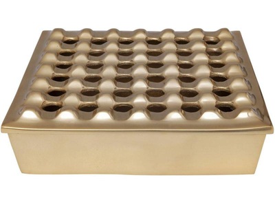 Kare Design, Ascher Soho Square Messing 25x25cm, Ascher Soho Square Messing 25x25cm