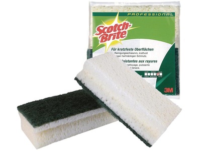 3m, 3M Reinigungsschwamm Scotch-Brite gross, 3M Reinigungsschwamm Scotch-Brite Extragross 10 Stück