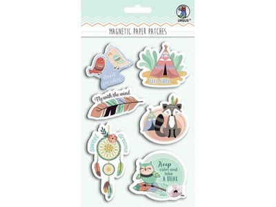 Ursus, URSUS Haftmagnet Paper Patches Dream, URSUS Dekorationsartikel Magnetic Paper Patches Dream
