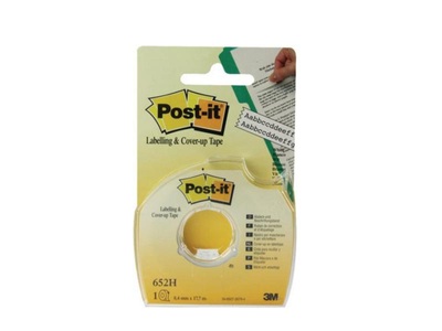 3m, 3M Beschriftungsband Post-it im Handabroller, Post-it Beschriftungsband Post-it im Handabroller 8.4mm x 17.7 m