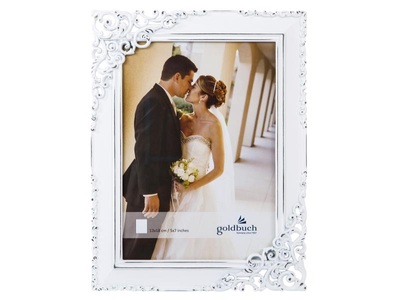 Goldbuch, Goldbuch Bilderrahmen Eternity Weiss, Goldbuch Bilderrahmen Eternity Weiss, 13 x 18 cm