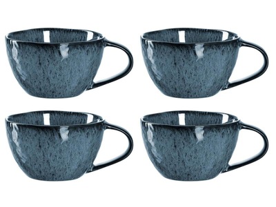 LEONARDO, Leonardo Kaffeetasse Matera 290 ml, 4, Matera Blau 290 ml, 4 Stück