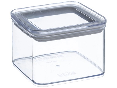 CONFORAMA, Konservierungsdose EASY2UZ Weiss, Grau 0.5 L, Konservierungsdose EASY2UZ 0.5 L durchsichtig
