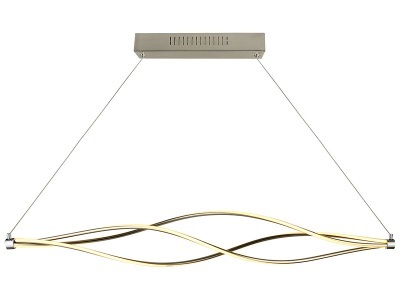 CONFORAMA, Hängelampe LED EXTRA 10W silberfarben, Hängelampe EXTRA LED 122x150cm 10W silberfarben