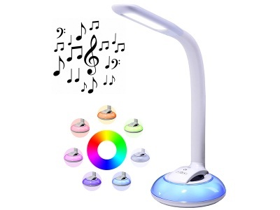CONFORAMA, Bürolampe LED MUSIC 57cm 5W weiss