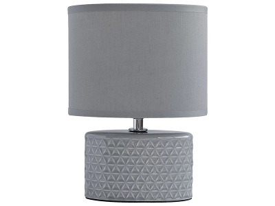 Tischlampe BELLA 23cm 40W grau