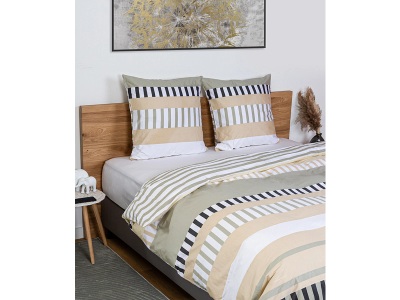 undefined, Bettwäsche SURF 200x210cm + 2*65x65cm baumwollsatin, Bettwäsche SURF 200x210cm + 2*65x65cm baumwollsatin