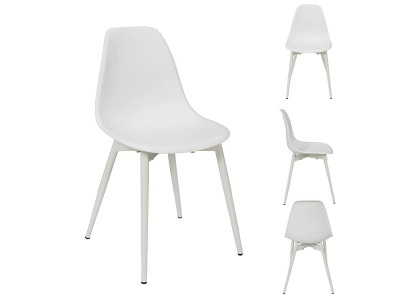 undefined, Stuhl BAMBINI weiss, Stuhl BAMBINI weiss