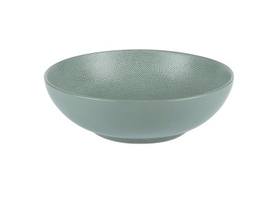undefined, Salatschüssel VESUVIO Sandstein blau, tiefe Teller VESUVIO Ø 24 cm Sandstein blau 1 Stück