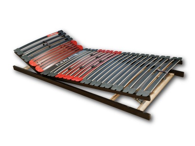 undefined, Einlegerahmen CELESTA FLEXILATTE schwarz 120x190cm Halbfest