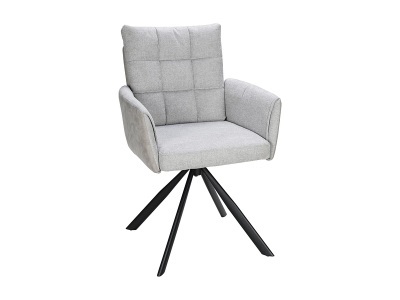 undefined, Stuhl TOM Stoff grau Drehsitz, Stuhl TOM Stoff grau Drehsitz