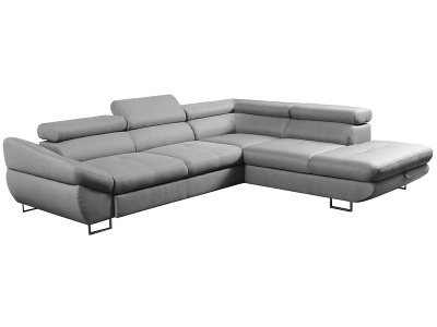 undefined, Ecksofa FABIO Stoff grau, Ecksofa FABIO Stoff grau