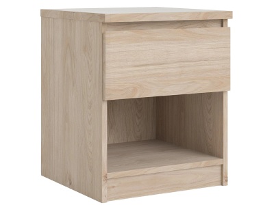 undefined, Nachttisch NAIA 1 Schublade 40.4x40x49.5cm eiche