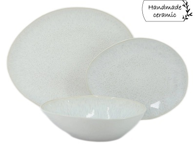 undefined, Geschirrset ELEGANT Keramik 18-teilig 6 Personen, Geschirrset ELEGANT Keramik 18-teilig 6 Personen