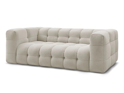 undefined, 3er Sofa BOBOCHIC CLOUD Stoff beige, 3er Sofa BOBOCHIC CLOUD Stoff beige